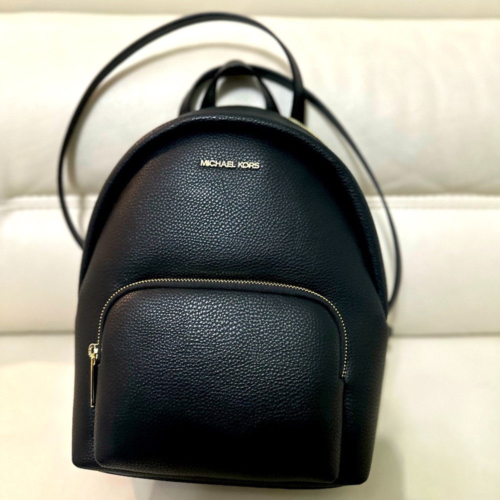Michael Kors Erin Black Backpack